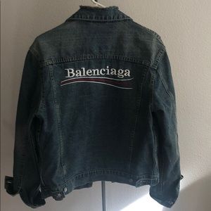 Denim Balenciaga Jacket